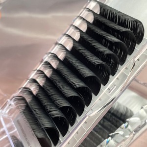 <span class=keywords><strong>ESSI</strong></span> LASH Extensions de cils longues en faux vison naturel, vegan, sans cruauté, faites à la main, courbure L/<span class=keywords><strong>M</strong></span>, en plateaux, vente en gros, logo personnalisé, haute qualité - Product Image 5