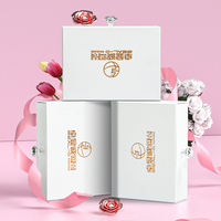 Emballage en papier cadeau pour perruque vierge de luxe à impression personnalisée boîte en carton à tiroir coulissant boîte d'emballage pour extension de cheveux