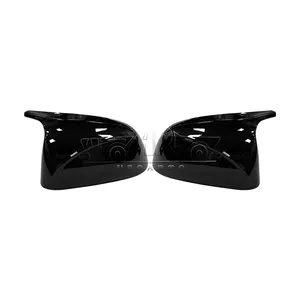 Good Craft Car Decoration ABS Plastic Carbon Fiber Side Rear Wing Mirror Covers Mirror Caps For BMW X3 X4 X5 X6 X7