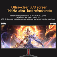 Monitor de Juegos de ordenador PC curvo personalizado de fábrica Monitor de ordenador 38 pulgadas Monitor de PC curvo 144Hz 1ms 4K