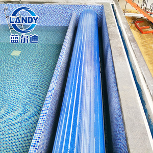 ผ้าคลุมสระว่ายน้ำอัตโนมัติ Landy ผลิตจากวัสดุ PC สำหรับสระว่ายน้ำในบ้านพักตากอากาศส่วนตัว - Product Image 2
