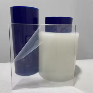 Film protecteur transparent souple en PET, sans danger pour les aliments, pour couverture de surface en verre, largeur personnalisée, emballage OEM - Product Image 2