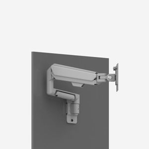 Soporte de Pared para Monitor LCD SH-W2-WALL VESA 100x100 con Resorte de Gas, Movimiento Completo y Altura Ajustable - Product Image 6