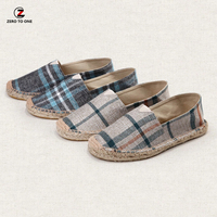 Espadrilles unisexes antidérapantes, chaussures pour enfants, diapositives, semelle en Jute, avec semelle en caoutchouc TPR