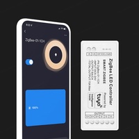 Controlador de Intensidad de Luz Monocromática Tuya Smart Zigbee DC5-24V de 1 Canal, 180W 6A, Control por Aplicación Alexa, Google y SmartLife, WiFi para 20m