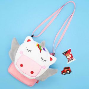 Mochilas y Bolsos de Hombro de Peluche con Diseño de Animales, Multicolores, Ecológicos, para Niños, Uso Escolar, OEM, Venta al Por Mayor 2020 - Product Image 2