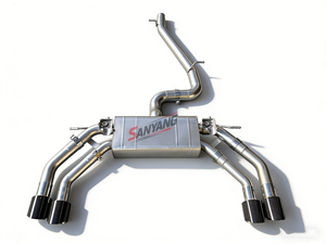 Sistema de <span class=keywords><strong>Escape</strong></span> Catback de Alto Rendimiento con Válvula y Silenciador para <span class=keywords><strong>Audi</strong></span> <span class=keywords><strong>S3</strong></span> 8Y 8V 2.0t, <span class=keywords><strong>Escape</strong></span> Valvetronic, Acero Inoxidable Sus304 de Fábrica - Product Image 4