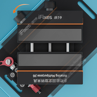 IFixes IR19 360 °   Support de carte PCB rotatif anti-rayures avec coussinets en silicone et fixation de précision pour la réparation de cartes mères de téléphones