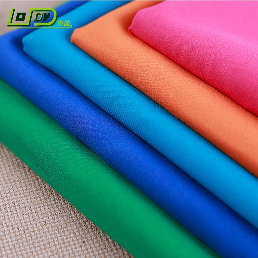 wholesale 100 polyester microfiber fabric/polyester peach skin microfiber fabric