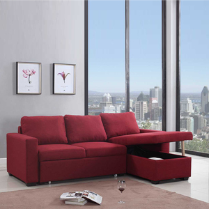 Juego de sofá moderno para sala de estar con esquinas de cuero PU, sofá de cuero para apartamento, sofá para sala de estar - Product Image 2