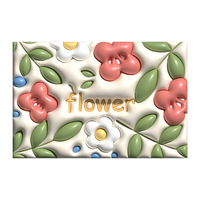 Tapis de salle de bain 3D stéréo de luxe en polyester, antidérapant et résistant à l'eau, pour l'entrée des toilettes, tapis de sol pour la maison et la chambre