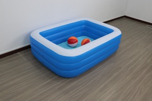 Piscina Hinchable de PVC Reforzado para Exteriores y Hogar para Adultos, Niños y Bebés con Juguetes de Piscina Incluidos - Product Image 2