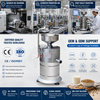 Machine à lait de soja commerciale en acier inoxydable avec fonction de broyage et de déshydratation haute performance pour la production de tofu
