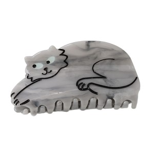 Pinza <span class=keywords><strong>de</strong></span> <span class=keywords><strong>Pelo</strong></span> Unisex Hecha a Mano con Diseño Original <span class=keywords><strong>de</strong></span> Ácido Acético, Pinza <span class=keywords><strong>de</strong></span> <span class=keywords><strong>Pelo</strong></span> con Forma <span class=keywords><strong>de</strong></span> Animal, Pinza <span class=keywords><strong>de</strong></span> <span class=keywords><strong>Pelo</strong></span> con Diseño <span class=keywords><strong>de</strong></span> Tiburón, Nueva - Product Image 5