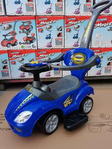 Baby- und Kleinkind-Rutschauto für 1-3 Jahre mit Schiebestange, Pedalen und Musik, Kinder-Lauflernwagen mit 4 Rädern, Spielzeugfahrzeug - Product Image 5