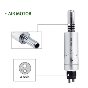 Turbina dental de 5 LED con generador eléctrico, incluye spray interno, kit de pieza de mano recta de baja velocidad y contra-ángulo con motor de aire - Product Image 6