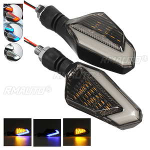 2PCS Clignotants LED pour moto, feux de jour DRL, lampe indicatrice pour Kawasaki BMW Hayabusa Yamaha Honda - Product Image 1