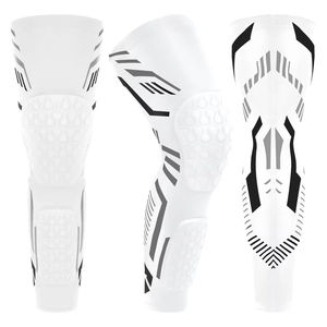Manchon de compression long pour genou en nid d'abeille, anti-collision, protection du genou et de la rotule - Product Image 6