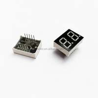 Ultra Bright 0.5 Inch 2 Digits Red 7 Segment Led Display Digital Tube Common Cathode Anode 5202es for Arduino Diy Project