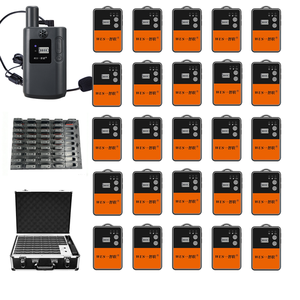 Sistema de Guía Turística para Viajes, 85-125 Horas de Funcionamiento, 2.4G, 999 Canales, 120m de Alcance, Dispositivos de Audio con <span class=keywords><strong>Voz</strong></span> Clara para Visitas, Reuniones y Viajes - Product Image 2
