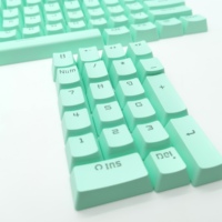 Tecsee Black PBT Cherry profiles Keycaps pour clavier 70key/152 keycaps/104 keycaps OEM Profile Tecsee Keycaps