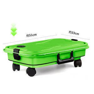 Contenitore Pieghevole Portatile in Pelle <span class=keywords><strong>per</strong></span> Lavaggio <span class=keywords><strong>Auto</strong></span>, Campeggio e Pesca, con Microfibra <span class=keywords><strong>per</strong></span> Pulizia Ruote - Product Image 4