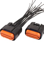 Connecteur automobile étanche MX23A18SF1/MX23A18NF1, boîtier femelle ECU, 18 broches