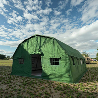 Dôme tunnel arqué personnalisé en acier ou en aluminium, tente militaire en toile pour le désert, style Moyen-Orient