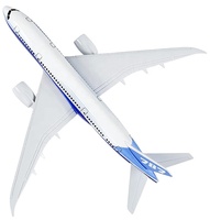 Modèle d'avion en métal moulé sous pression de 16 cm, simulateur B787, alliage métallique, échelle 1/400, modèle d'avion de la série 787, modèle d'avion de ligne pour jouets