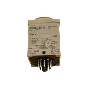 Temporizador de Estado Sólido H3CR-A 100-240VAC 50/60Hz, Relé de Tiempo Electrónico Industrial de 11 Pines - Product Image 1