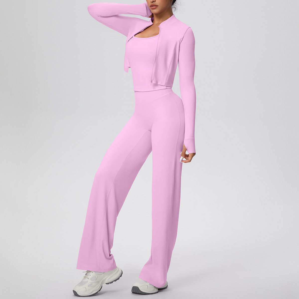 three-piece set-cherry powder