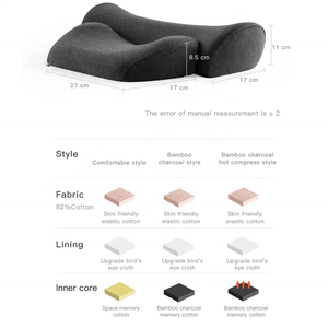 Travesseiro ergonômico de espuma de memória para alívio da dor no pescoço, travesseiro de cervical para dormir com borboleta - Product Image 6