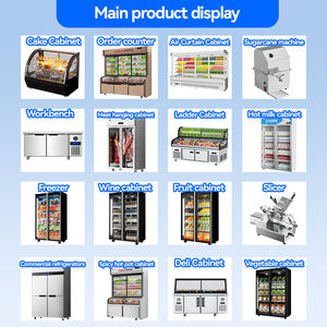 Refrigerador de pantalla abierta para tienda de conveniencia | Refrigerador de cortina de <span class=keywords><strong>aire</strong></span> Multideck, R290, control digital, estantes ajustables - Product Image 6