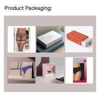 Braguitas sin Costuras, Invisibles, con Borde Ondulado, Tipo Bikini, Transpirables, Suaves y Elásticas para Mujer, para Usar Bajo Vestidos