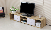 Meubles TV modernes en marbre Ensemble de tables basses de salon et meubles TV Supports TV en métal