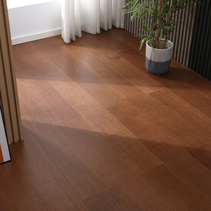 Parquet contrecollé contemporain EN717-1 à trois couches, chêne pressé à chaud, grade AB, antidérapant, système clic, 20 mm, 8 pouces, pour salon - Product Image 2