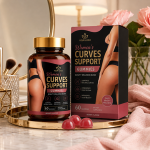 Créez des Courbes Naturelles pour Femmes, Nourrit la Beauté de l'Intérieur, Renforce la Confiance, Formule à Base de Plantes, Gummies pour Soutenir les Courbes Féminines - Product Image 6
