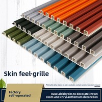 Panneau mural en PVC WPC texturé imperméable et ignifuge pour la décoration intérieure d'hôtels, d'appartements, de bureaux, d'hôpitaux, revêtement mural intérieur