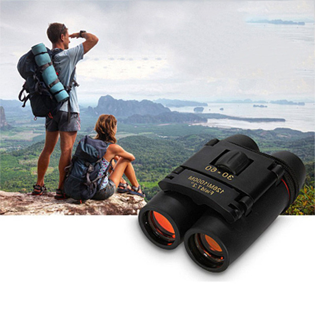 Wholesale 30x60 Small Size and Light Weight Hiking Binoculars Telescope for Outdoor Adventures