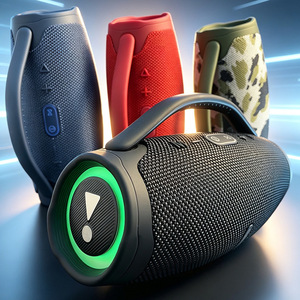 Altavoz Inalámbrico ZongX <span class=keywords><strong>Boombox</strong></span> <span class=keywords><strong>3</strong></span> Mini con Luz LED RGB, Portátil, para Exteriores, con Bajos Potentes, para Fiestas - Product Image 2