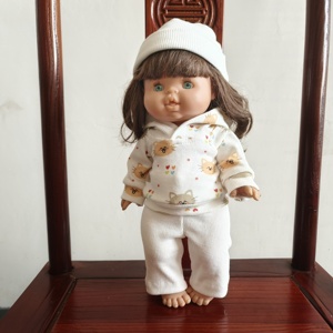 <span class=keywords><strong>Miniland</strong></span>-monos de muselina sólida de una pieza para <span class=keywords><strong>muñeca</strong></span>, ropa de verano - Product Image 4