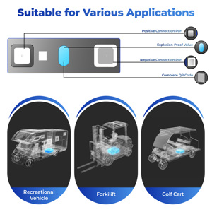 고전력 공장 가격 3.2V 206Ah 급 Ev 충전을 위한 리튬 이온 배터리 셀, 48V DIY 태양 전지 - Product Image 2