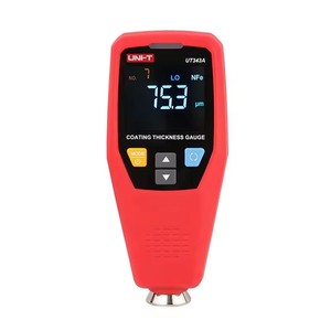 UNI-T UT343A/UT343D/UT343E เครื่องวัดความหนาสีรถยนต์แบบดิจิตอล 2000 เครื่องวัดความหนาเคลือบสีพร้อมไฟฉาย - Product Image 3