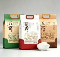 Sachet autoportant imprimé sur mesure, qualité alimentaire, refermable, opaque, en feuille métallisée, pour emballage de fruits secs et confitures, avec trou Euro