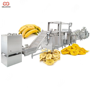GELGOOG Banana Chips Processing Machine 20kg/h 380V Industrial Fruit Snack Production Line With Cutting And <b>Drying</b> <b>Equipment</b> - Product Image 2