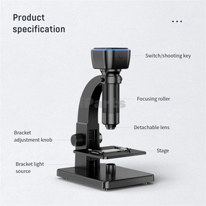 Microscope numérique iParts 2000X <span class=keywords><strong>HD</strong></span> WiFi double objectif Microscope de caméra multi-angle portable pour l'entretien des circuits imprimés de soudage - Product Image 2