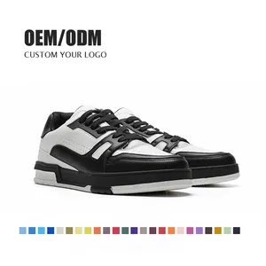 Zapatillas de Skateboard de Charol para Hombre, Zapatillas Personalizadas de Skateboard Diseña Tu Propio Odm