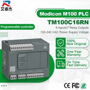 Module PLC Schneider Modicon M100 100% neuf d'origine TM100C16RN 9 entrées 7 sorties relais 100-240VAC Contrôleur programmable - Product Image 1
