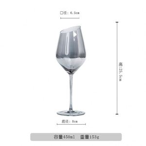 Wholesale Ins Crystal Glassware Red <b>Wine</b> Champagne <b>Wine</b> Glass Luxury <b>Goblets</b> - Product Image 2