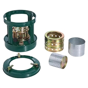 Estufa de Queroseno, Núcleo de <span class=keywords><strong>Hierro</strong></span> para Cocinar, Mini Estufa Portátil para Acampar, 8 Mechas, Equipo Multiusos para Picnic y Senderismo - Product Image 5